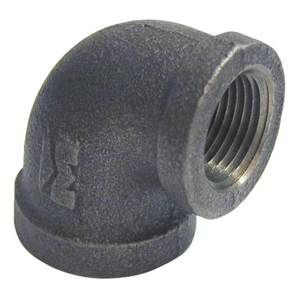 Tinkertools B & K 520-165BG Black Iron Reducing Elbow 1.25 in. Fip x 1 in. Fip 90 deg TI612790 - main